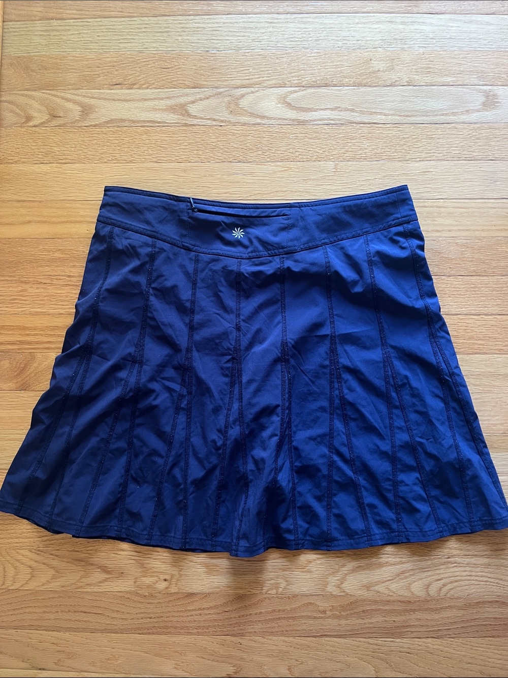 Athleta Navy Athletic seamed Skort